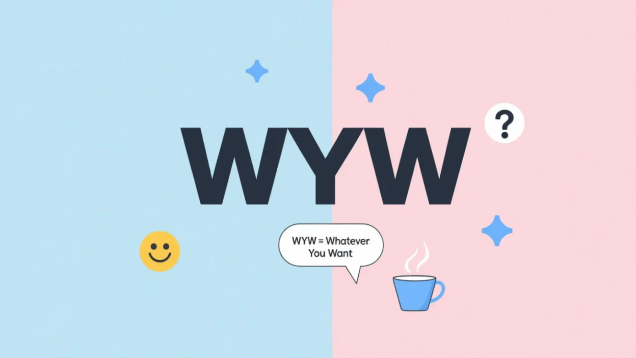 WYW Meaning