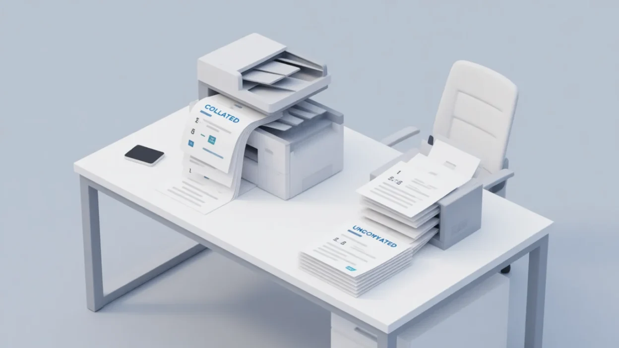 What Does Collate Mean When Printing