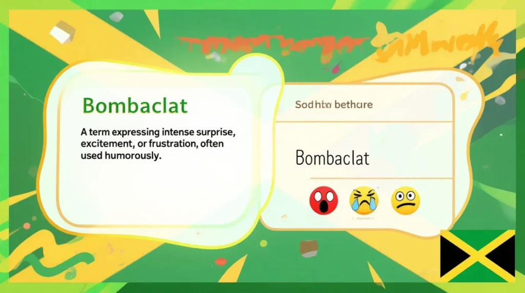 what does bombaclat mean
