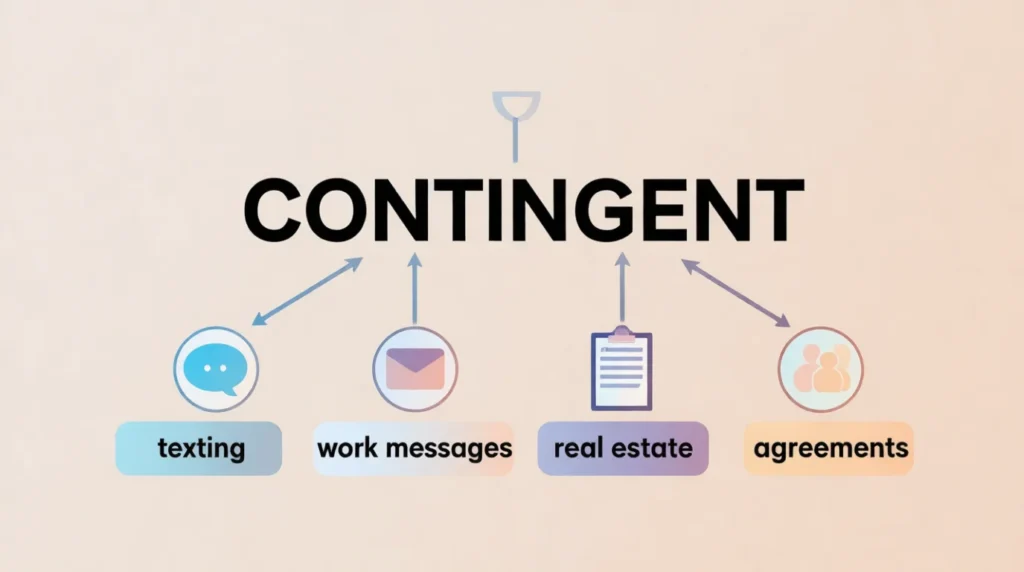 What Does Contingent Mean?