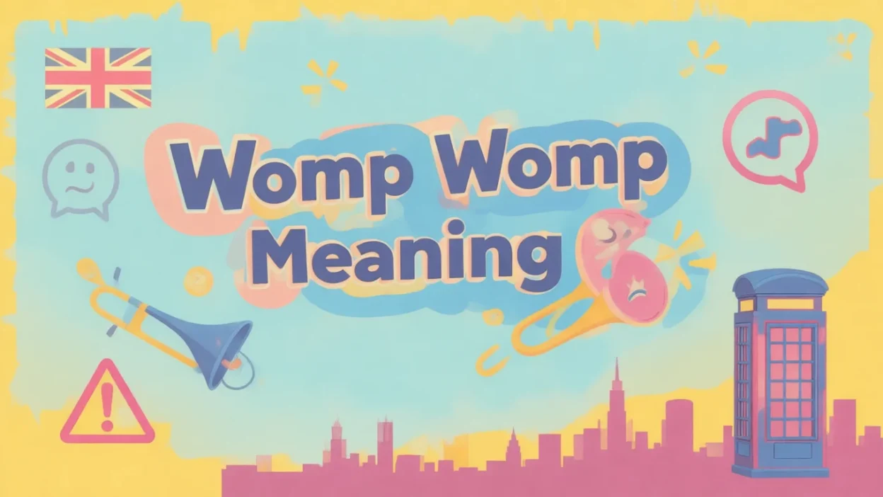 what does womp womp mean