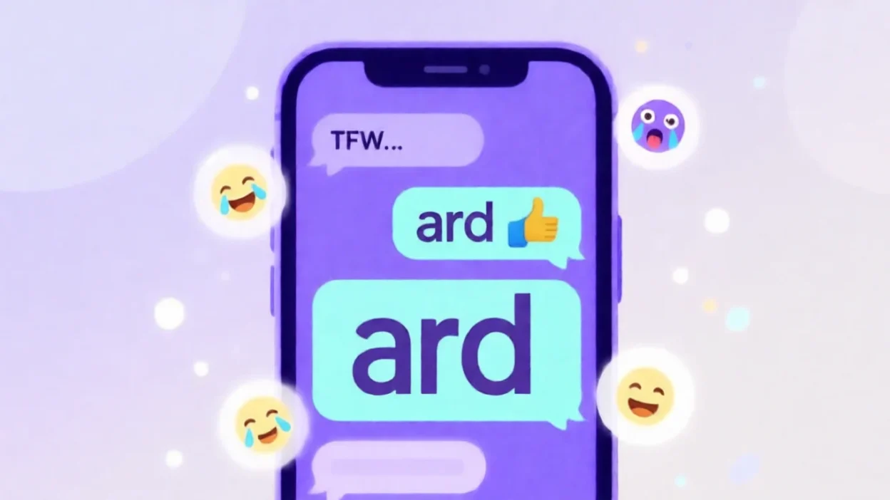 What Does ARD Mean in Text?