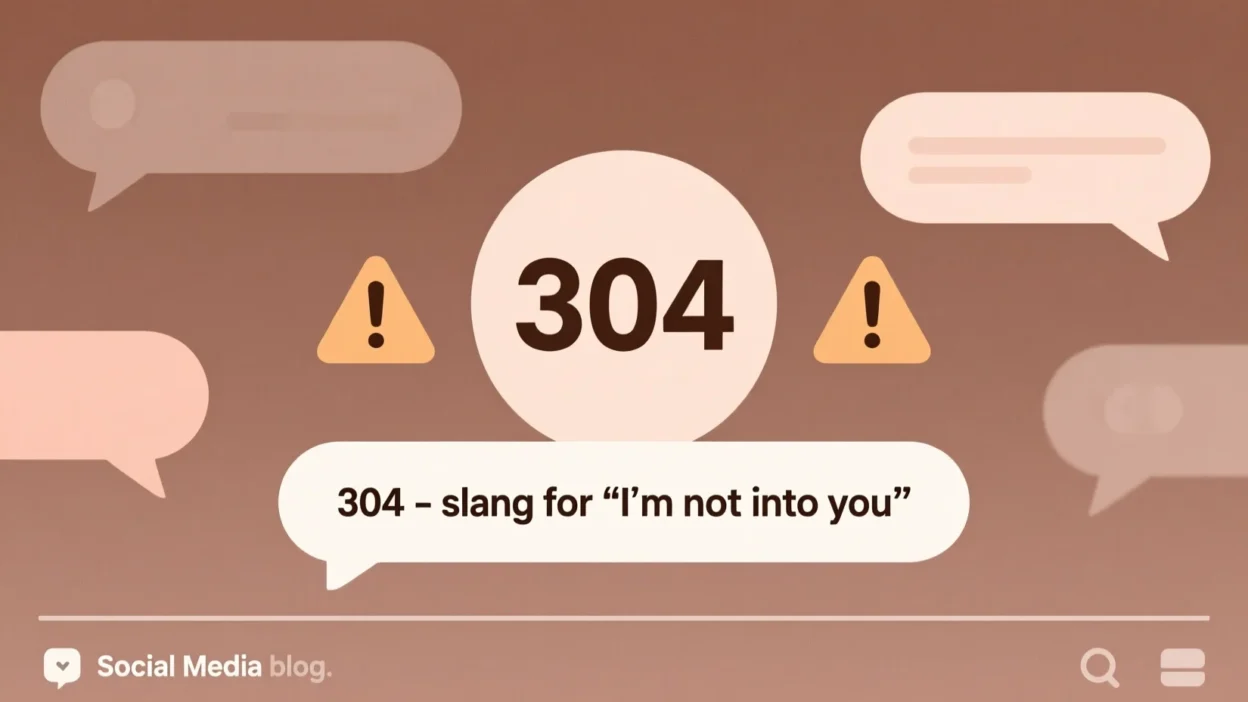 What Does 304 Mean Slang?