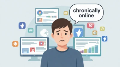 What Does Chronically Online Mean?