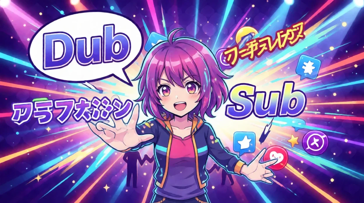 What Does Dub Mean in Anime?