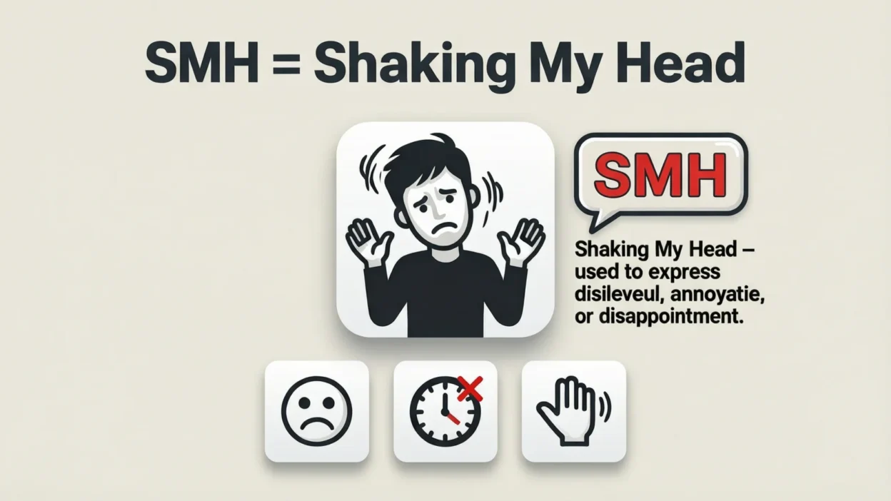 What Does SMH Mean in Text